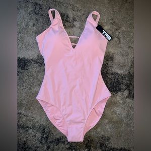 Baby Pink Plungey TA3 Swimsuit!